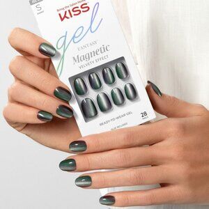 Kiss Gel Fantasy Magnetic Short Length Nails - Dial Me